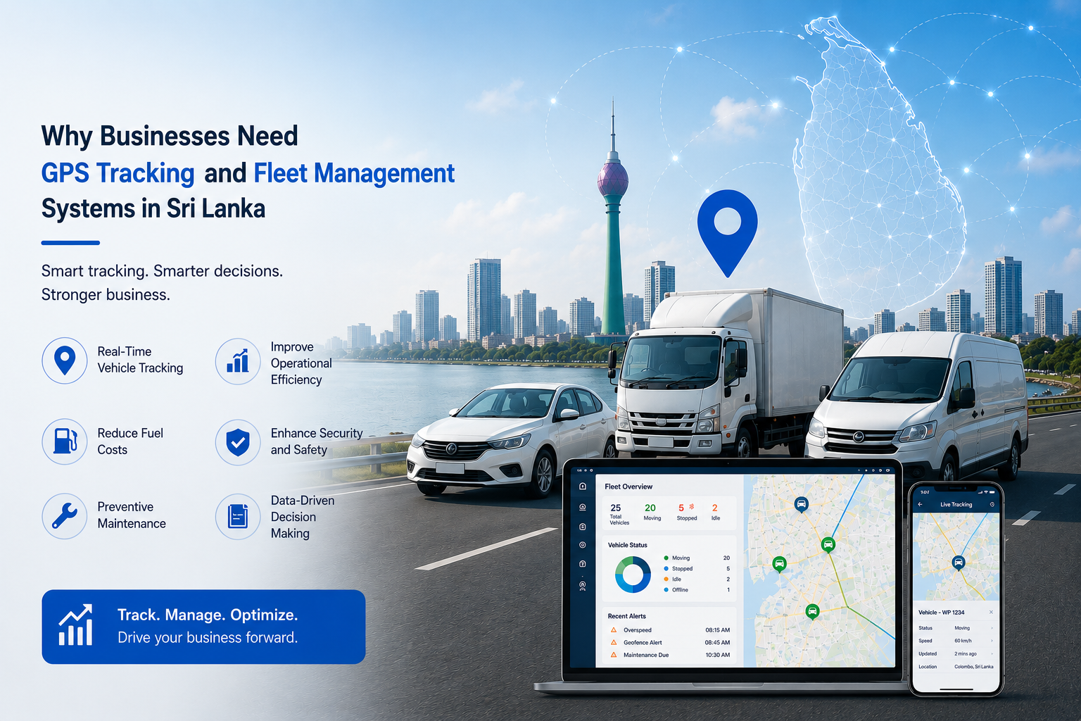 Vehicle Tracking System Sri Lanka | Sitrek Technologies