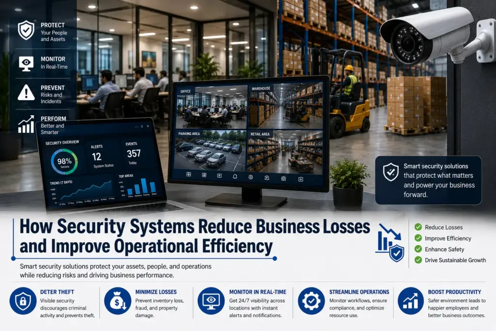How Security Systems Reduce Business Losses in Sri Lanka | SITREK Technologies
