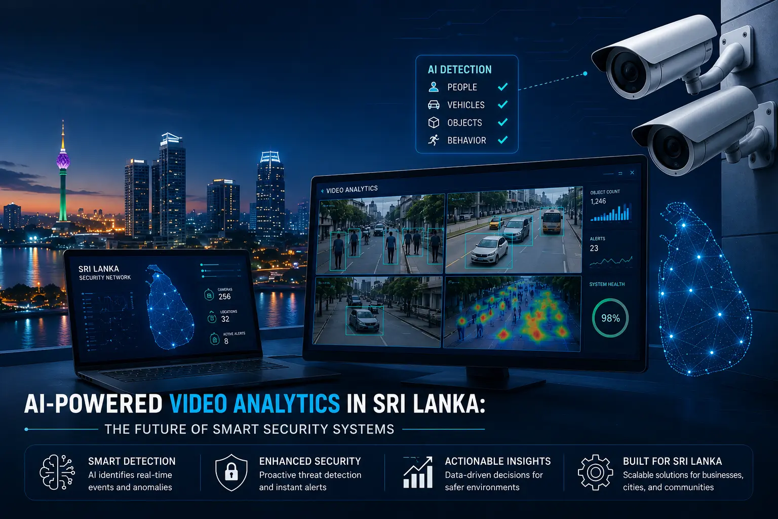 How Security Systems Reduce Business Losses in Sri Lanka | SITREK Technologies