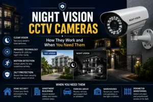 Night Vision CCTV Cameras: How They Work and When You Need Them
